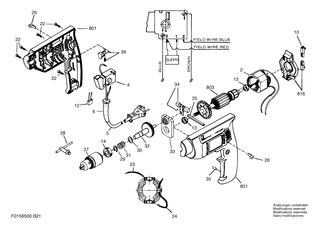 BOSCH Bohrfutterschl�ssel | Ersatzteile f�r 1539H1, 1551H2 - 2610063333