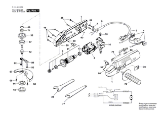 BOSCH Kabelschelle | Ersatzteile f�r 6125-80, 6225-80 - 2610064973