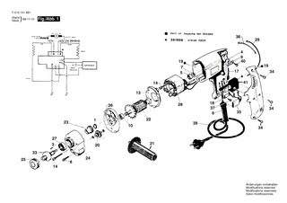 BOSCH Kabelschelle | Ersatzteile f�r 6125-80, 6225-80 - 2610064973