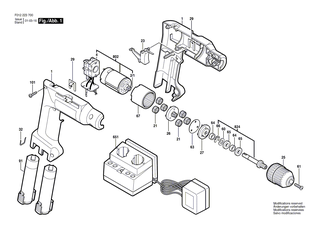 BOSCH Schraube | Ersatzteile f�r 6125-80, 6420-80 - 2610068005