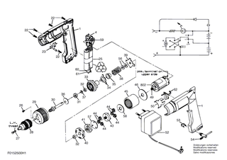 BOSCH Schraube | Ersatzteile f�r 6125-80, 6420-80 - 2610068005