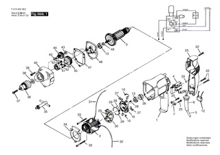 BOSCH Schraube | Ersatzteile f�r 6125-80, 6420-80 - 2610068005