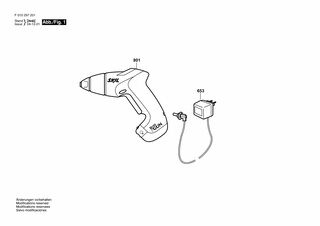 BOSCH Akku-Schrauber | Ersatzteile f�r 2972 - 2610297202