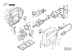 BOSCH Anschlussklemme | Ersatzteile f�r GEX 125-1 AE, 4115-80 - 2610329896