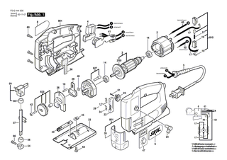BOSCH Anschlussklemme | Ersatzteile f�r GEX 125-1 AE, 4115-80 - 2610329896