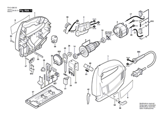 BOSCH Anschlussklemme | Ersatzteile f�r GEX 125-1 AE, 4115-80 - 2610329896