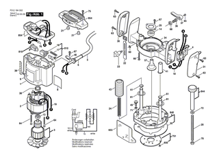 BOSCH B�rstenhalter | Ersatzteile f�r 1835U1, 1854 - 2610341257
