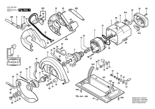 BOSCH Sicherungsring | Ersatzteile f�r 1855, 5250-80 - 2610341354