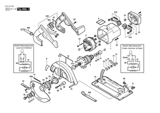 BOSCH Sicherungsring | Ersatzteile f�r 1855, 5250-80 - 2610341354