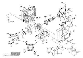 BOSCH Gegengewicht | Ersatzteile f�r 479H1, 480H1 - 2610346330