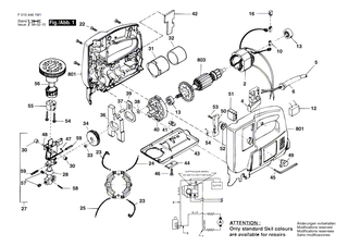 BOSCH Platte | Ersatzteile f�r 4235-80, 4395-80 - 2610346351
