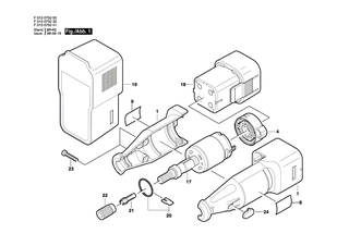 BOSCH Schraube | Ersatzteile f�r PSR 2,4 V, 2106 - 2610347948