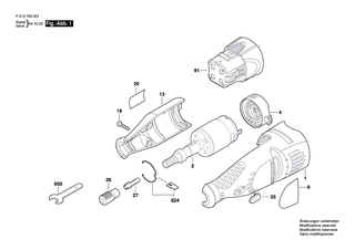 BOSCH Schraube | Ersatzteile f�r PSR 2,4 V, 2106 - 2610347948