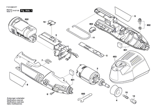 BOSCH Schraube | Ersatzteile f�r PSR 2,4 V, 2106 - 2610347948