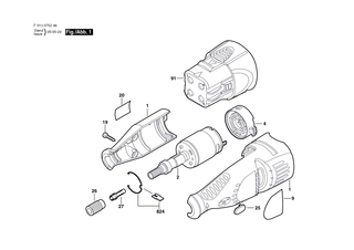 BOSCH Schraube | Ersatzteile f�r PSR 2,4 V, 2106 - 2610347948