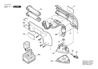 BOSCH Stift | Ersatzteile f�r GSS 140 A, GSA 1200 E - 2610350103