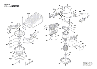 BOSCH Stift | Ersatzteile f�r GSS 140 A, GSA 1200 E - 2610350103