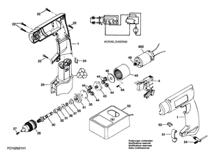 BOSCH Schl�ssel | Ersatzteile f�r 2400U1, 2450U1 - 2610351010