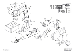 BOSCH Schl�ssel | Ersatzteile f�r 2400U1, 2450U1 - 2610351010