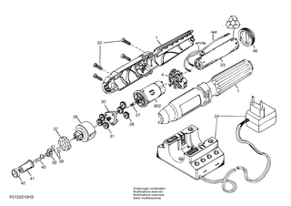 BOSCH Passstift | Ersatzteile f�r 2210, 2336U1 - 2610352532