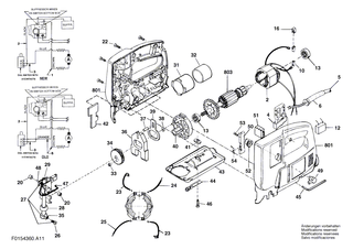 BOSCH Halter | Ersatzteile f�r 4115-80, 4225-80 - 2610352727
