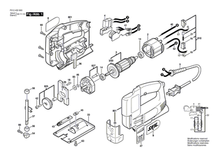 BOSCH Halter | Ersatzteile f�r 4115-80, 4225-80 - 2610352727