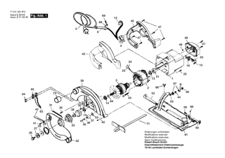 BOSCH Schutz | Ersatzteile f�r 1855, 1854 - 2610352829
