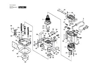 BOSCH Schraube | Ersatzteile f�r 1835U1, 1875U1 - 2610353372