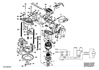 BOSCH Schraube | Ersatzteile f�r 1835U1, 1875U1 - 2610353372