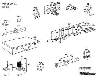 BOSCH Innensechskantschraube DIN 912-M6x18-8.8 | Ersatzteile für 11209 | 2910141199