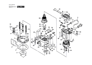 BOSCH Platte | Ersatzteile f�r 1810, 1825 - 2610353425