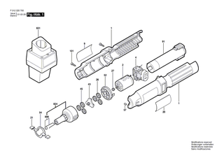 BOSCH Halter | Ersatzteile f�r 2105, 2205 - 2610353495