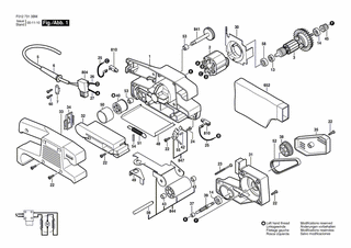 BOSCH Laufrolle | Ersatzteile f�r 7313 - 2610354016
