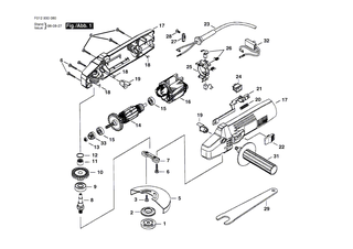 BOSCH Kohleb�rste | Ersatzteile f�r HD 6533-80, HD 6550-80 - 2610354369
