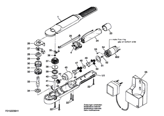 BOSCH Halter | Ersatzteile f�r 2210, 2239 - 2610356033