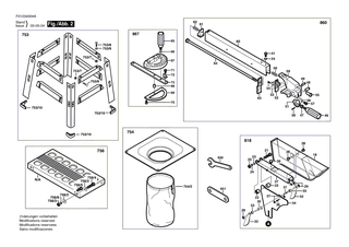 BOSCH Scheibe | Ersatzteile f�r GCM 10 SD, GCM 12 SD - 2610358801