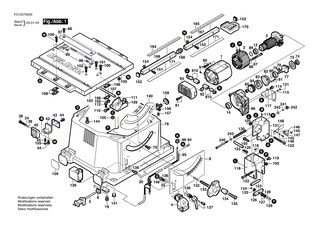 BOSCH Schraube | Ersatzteile f�r GTS 10 XC - 2610358832