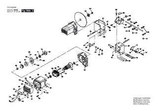 BOSCH Scheibe | Ersatzteile f�r GTS 10 - 2610358936