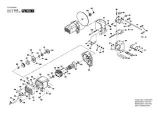 BOSCH Scheibe | Ersatzteile f�r GTS 10 - 2610358936