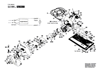 BOSCH Schraube | Ersatzteile f�r 666H1, 1886H1 - 2610364798