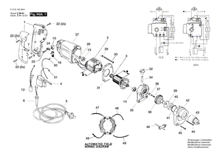 BOSCH Schraube | Ersatzteile f�r 1539H1, 1553H1 - 2610371879