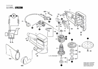 BOSCH Schraube | Ersatzteile f�r 1800E1, 1850H1 - 2610372850