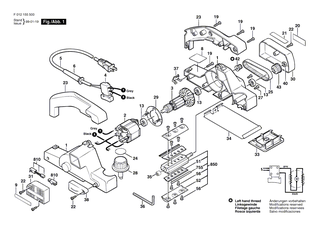 BOSCH Schraube | Ersatzteile f�r 1555, 7390-80 - 2610374700