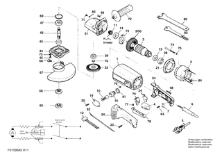 BOSCH Schutz | Ersatzteile f�r 9645, 9650 - 2610374832