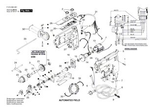 BOSCH B�rstenhalter | Ersatzteile f�r 6850 H1, 6851 H1 - 2610376490