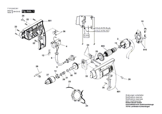 BOSCH Umschalter | Ersatzteile f�r 1551H2, 6300 H1 - 2610376866