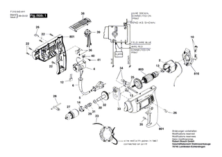 BOSCH B�rstenhalter | Ersatzteile f�r 1551H2, 6300 H1 - 2610376873