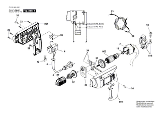 BOSCH B�rstenhalter | Ersatzteile f�r 1551H2, 6300 H1 - 2610376873