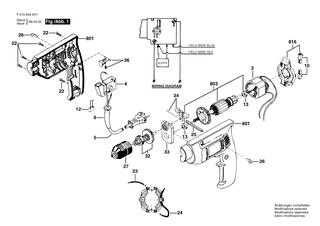BOSCH B�rstenhalter | Ersatzteile f�r 1551H2, 6300 H1 - 2610376873