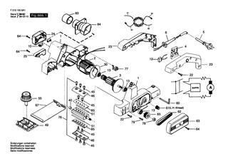 BOSCH Elektr Leitung | Ersatzteile f�r 1100H1, 1200H1 - 2610377376